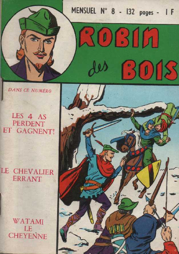 Scan de la Couverture Robin des Bois n 8